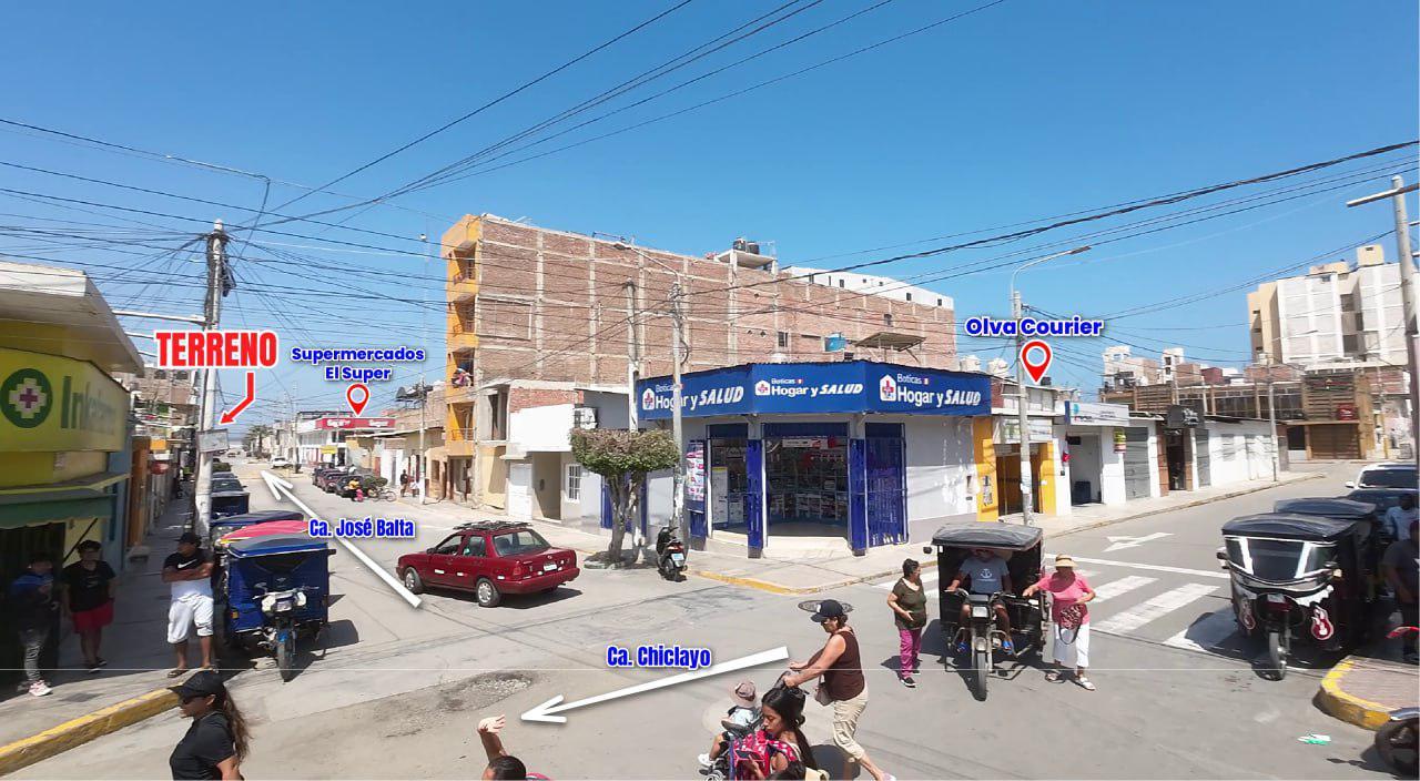 ¡EN VENTA! AMPLIO TERRENO DE 255.50 M2 EN EL CORAZÓN DE PIMENTEL